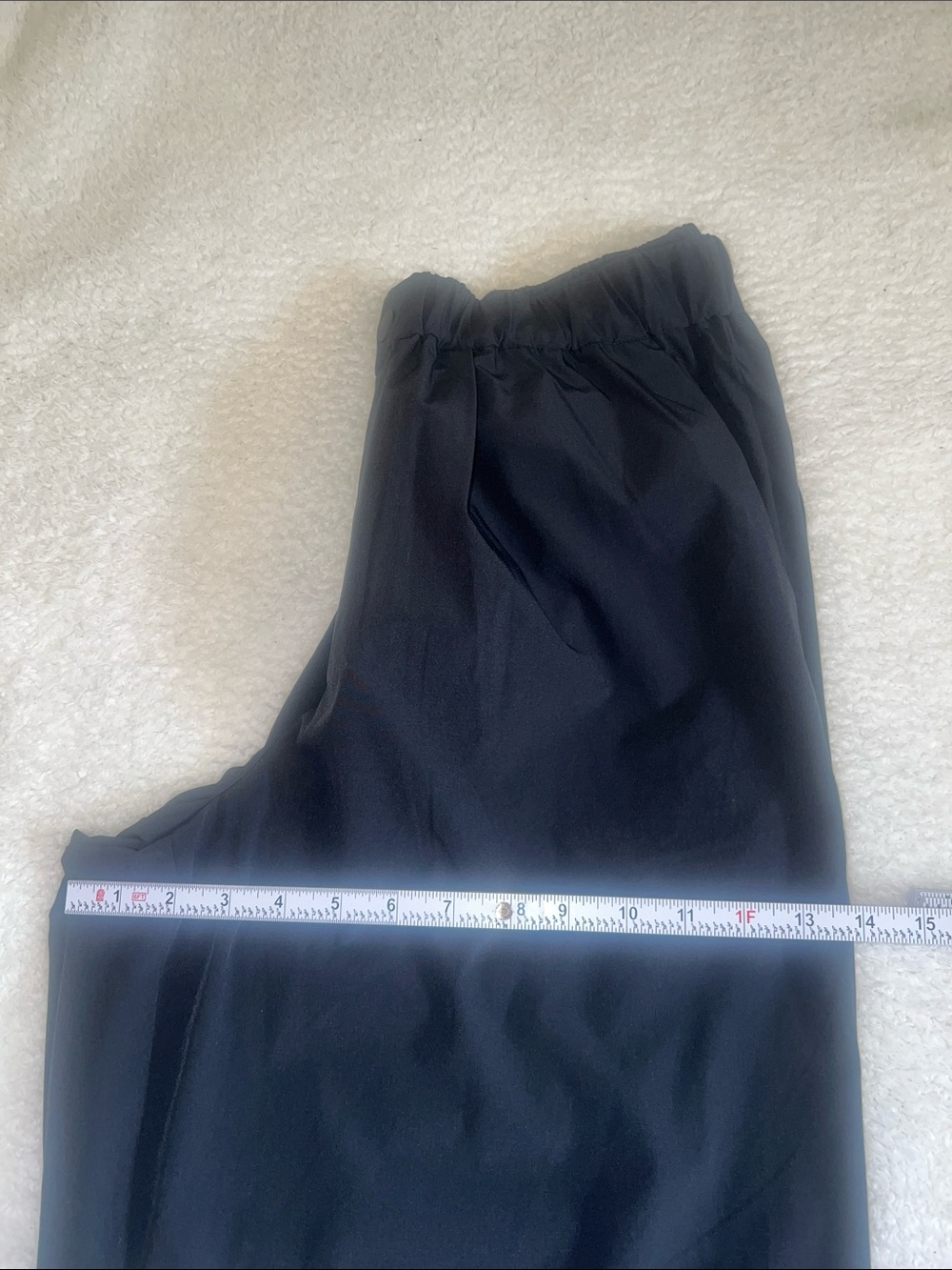 Varley Kayson Wide Leg Pants L Black Quiet Luxury Trousers NWT - Picture 9 of 14